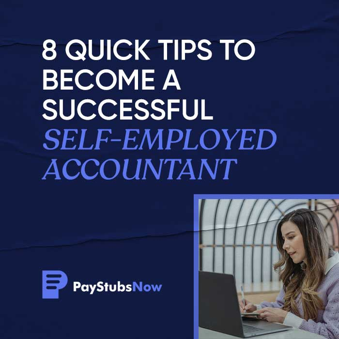 become self employed accountant