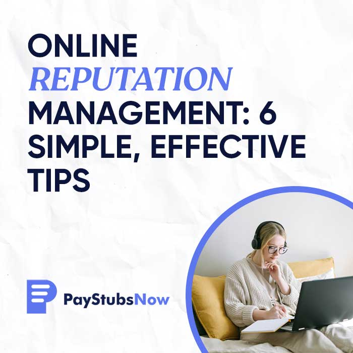 Online Reputation Management