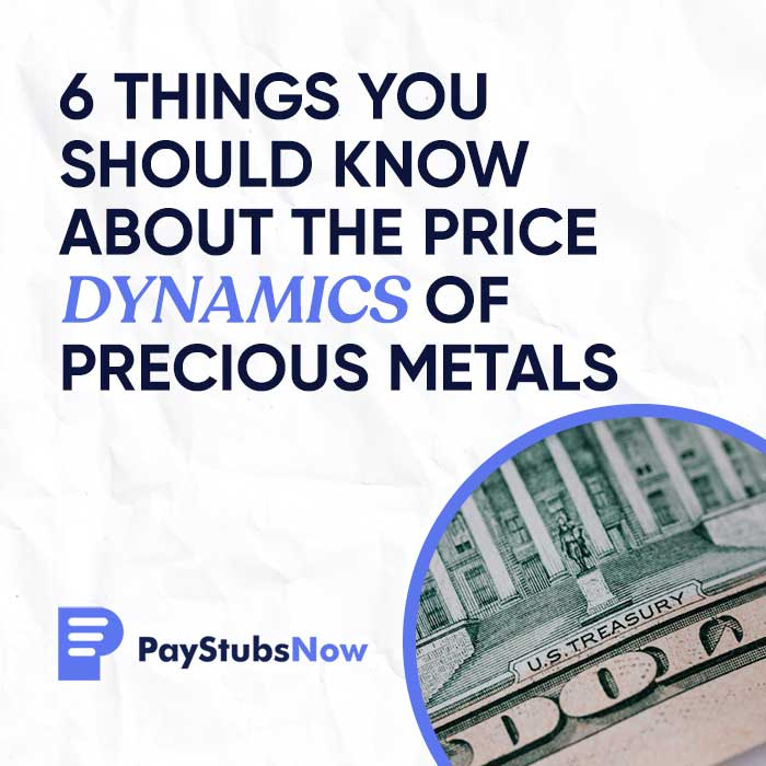 Price Dynamics of Precious Metals