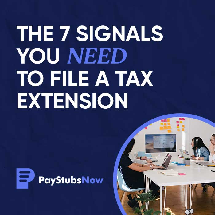 Tax Extension