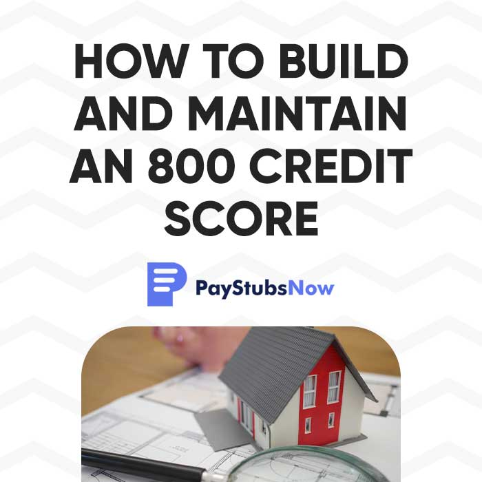 maintain 800 credit score