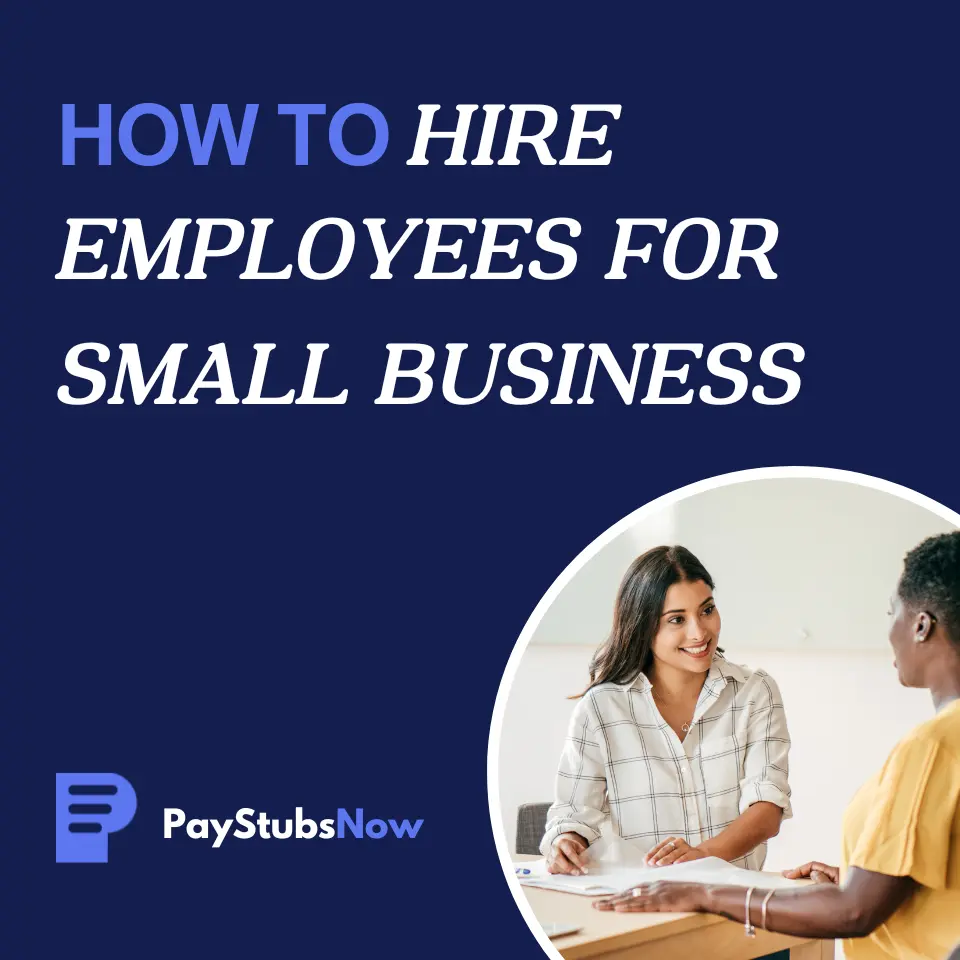 how to hire employees for small business