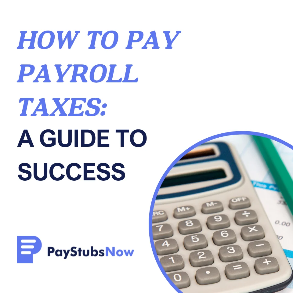 A guide to paying payroll taxes successfully