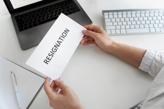 how to write a resignation letter if you're working remote, employment contract