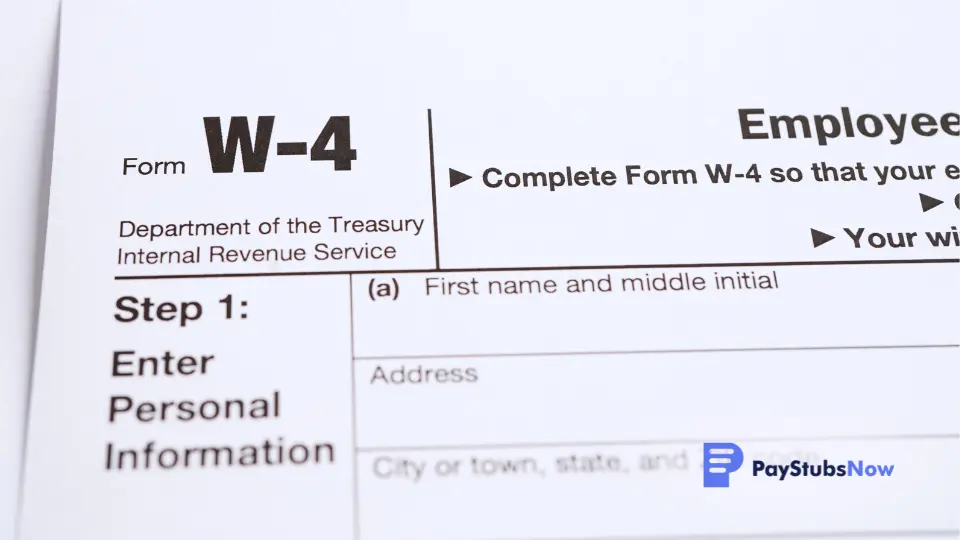 federal tax form w-4