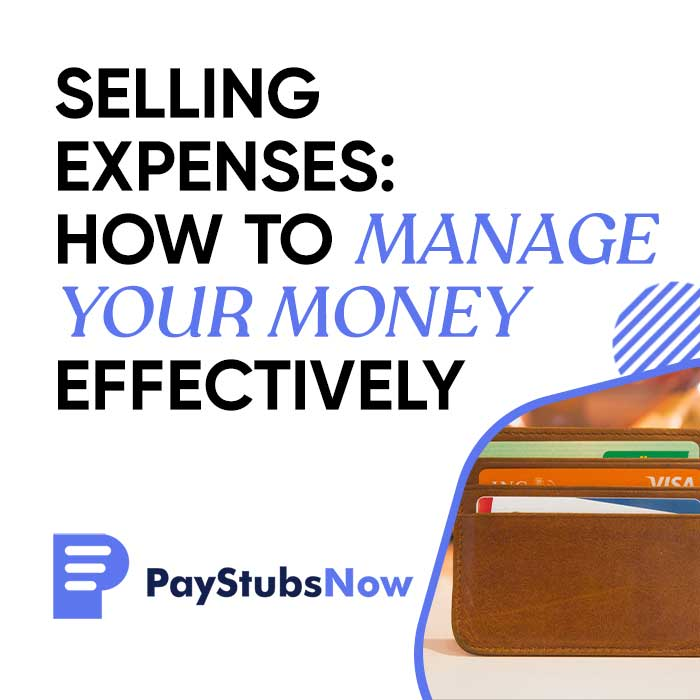 manage selling expenses