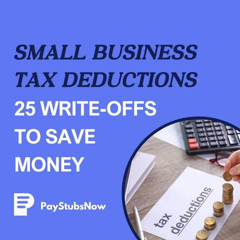 Small business tax deductions and 25 write-offs to save money