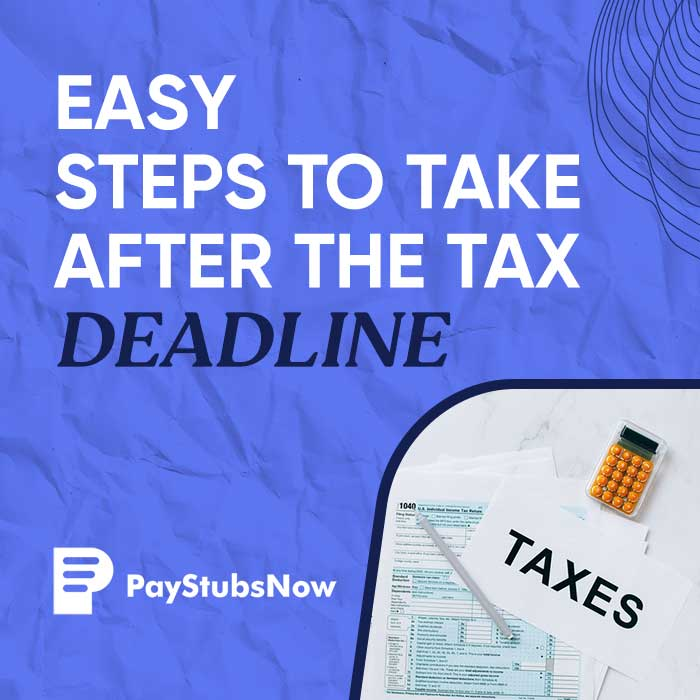 tax deadline