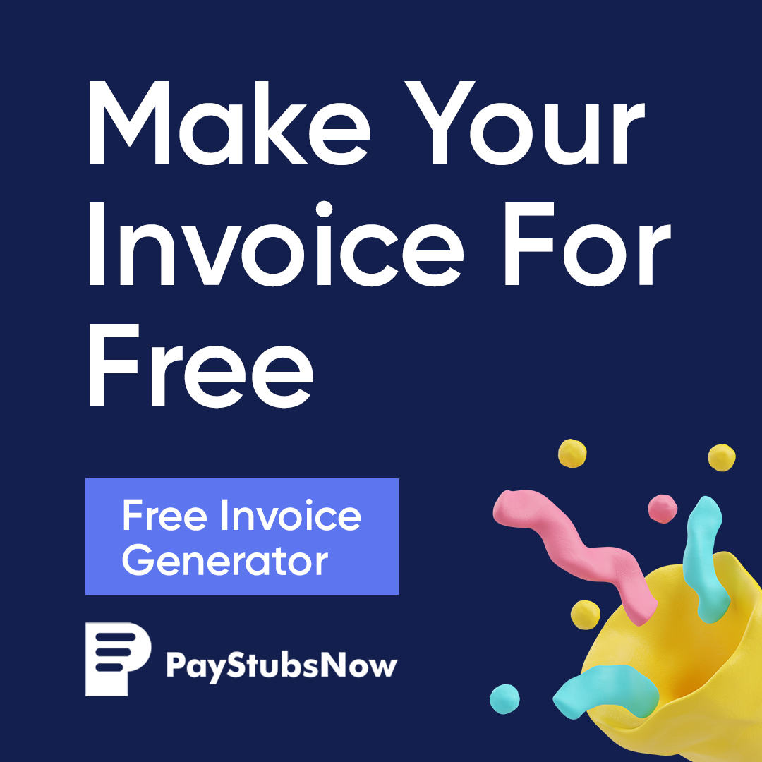 Free Invoice Generator Paystubsnow for freelance professionals