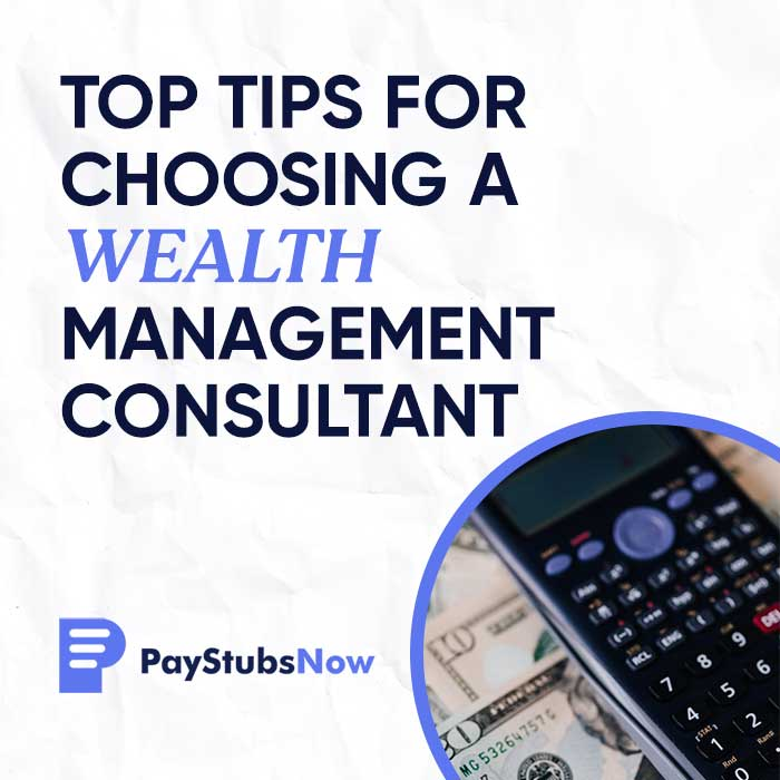 wealth management consultant