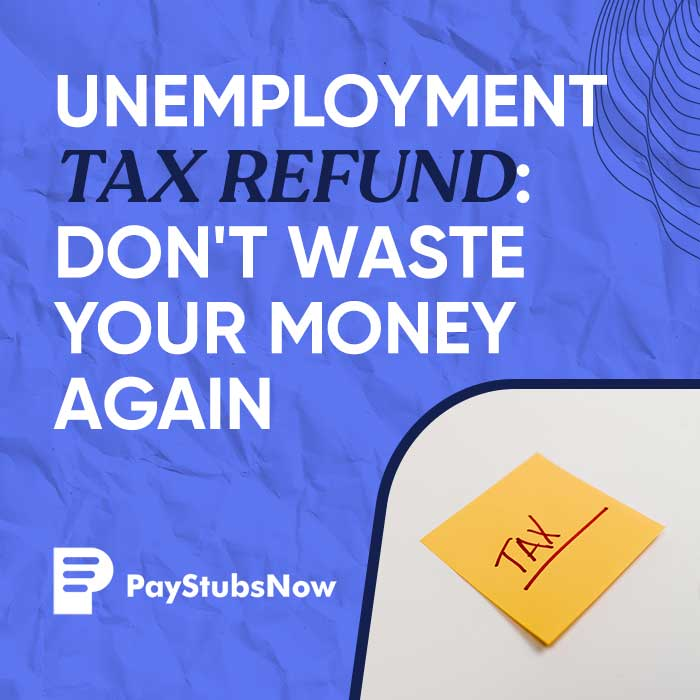 unemployment tax refund