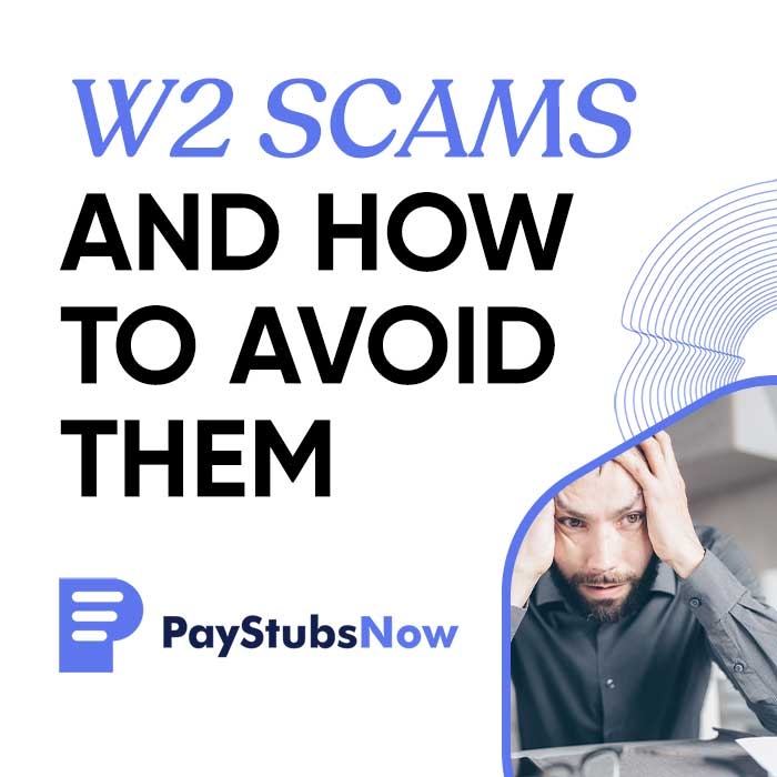 avoid W2 scams