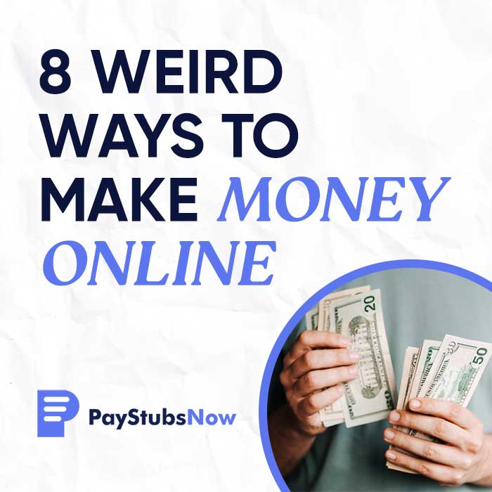 weird ways to make money