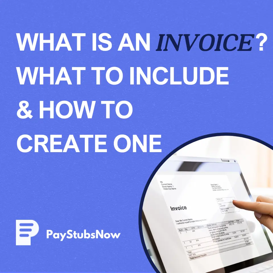 what is an invoice