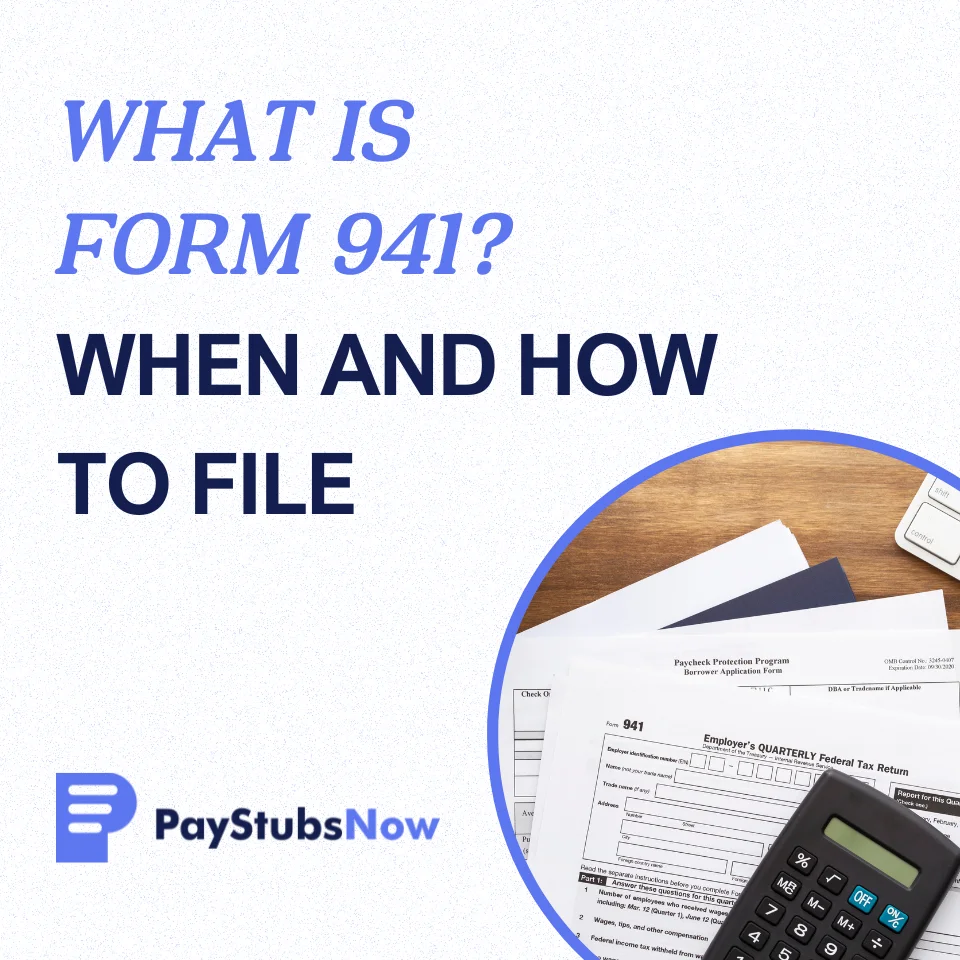 what is form 941