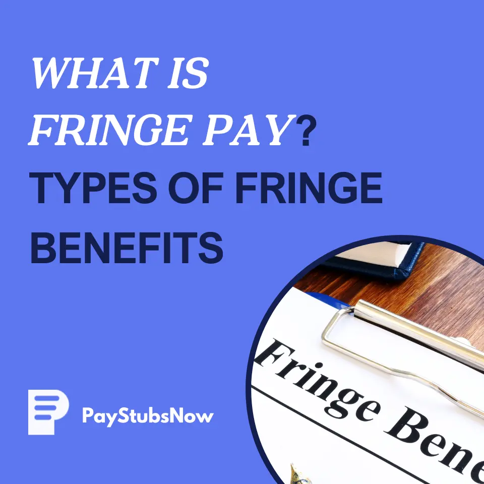 What Is Fringe Pay? Types of Fringe Benefits