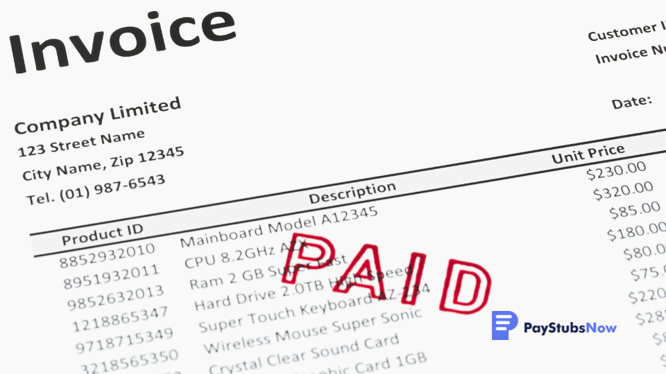 invoice