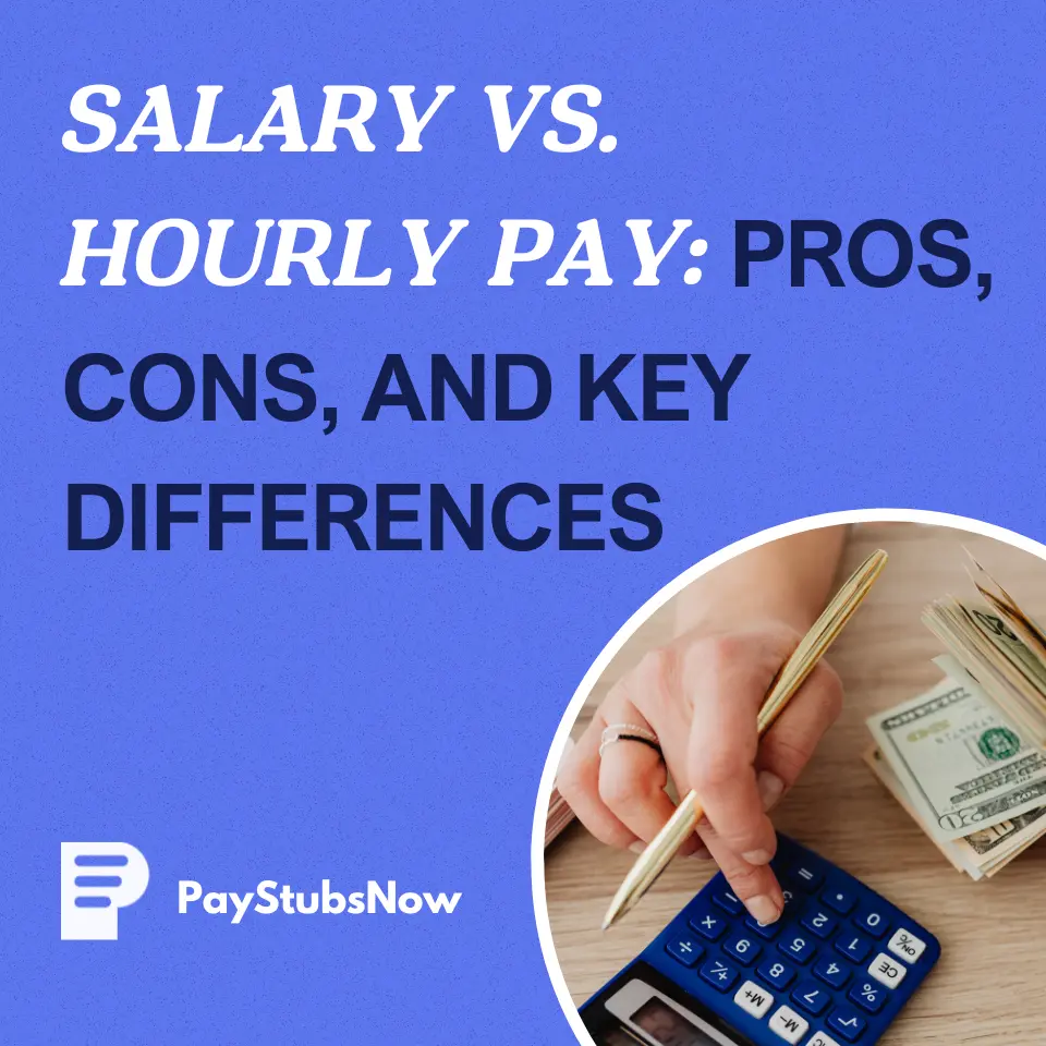 Salary Vs. Hourly Pay: Pros, Cons, and Key Differences