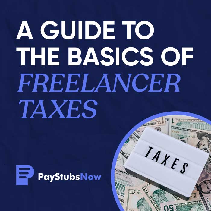 A guide to the basics of freelancer taxes