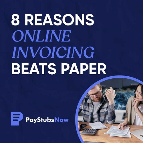 8 reasons online invoicing beats paper